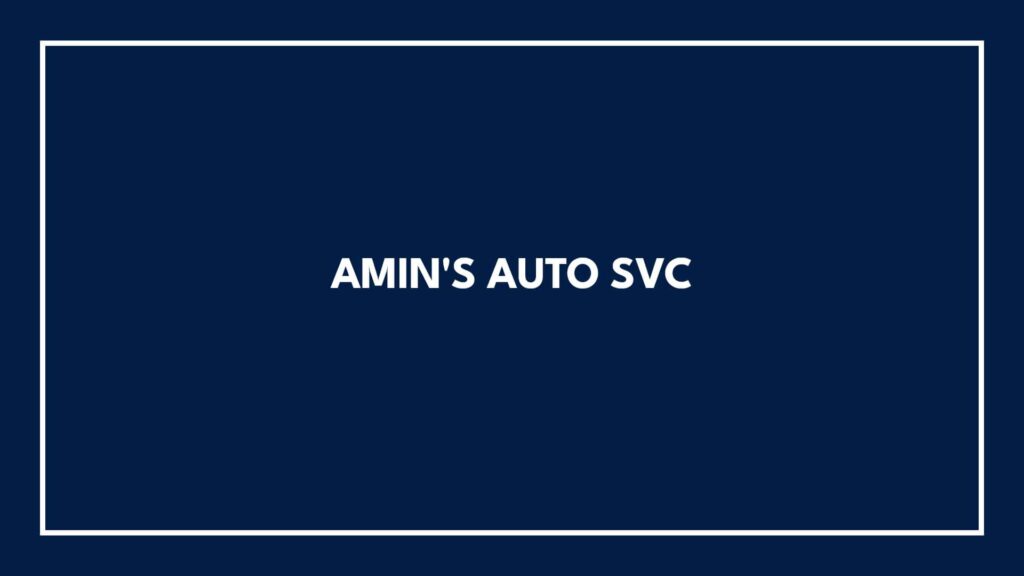 amin-s-auto-svc