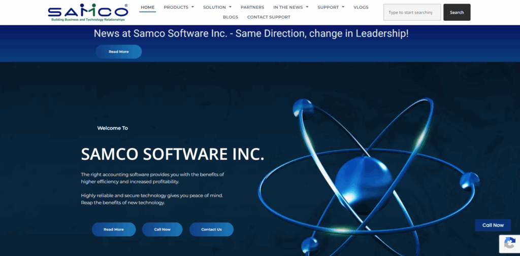 samco homepage