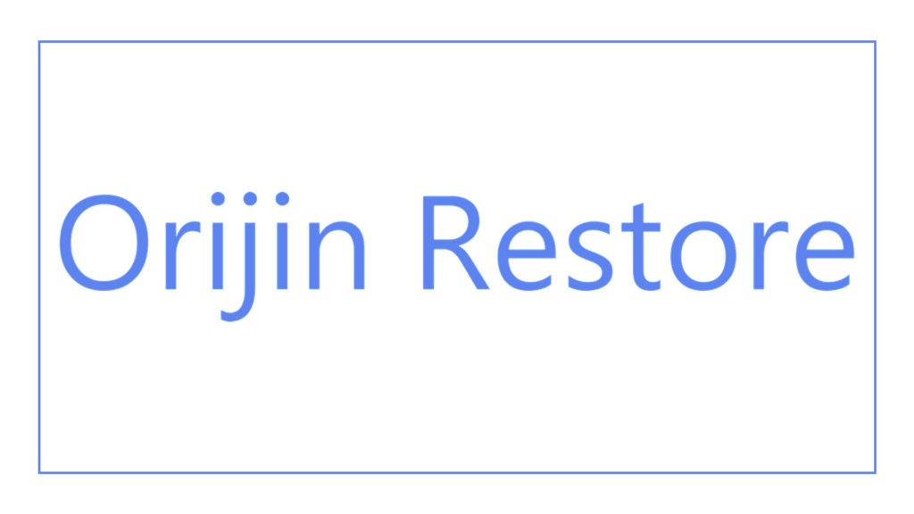 orijin-restore-logo
