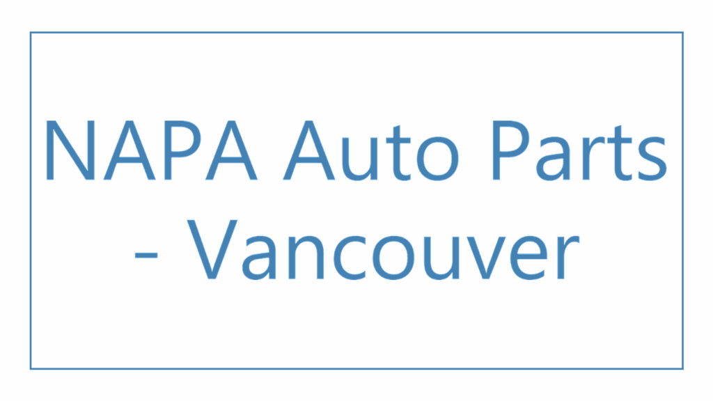 napa-auto-parts-vancouver